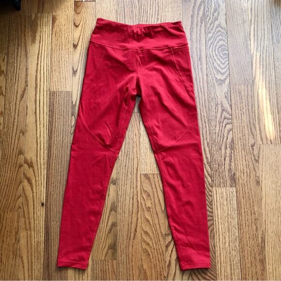 Sweaty Betty Power 7/8 Workout Leggings Cardinal Red Rare Women’s Size S NWT - Picture 10 of 10